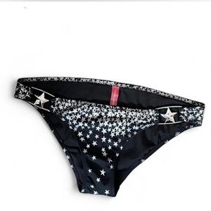 Y2K Victoria's Secret Starry Black Bikini Bottom